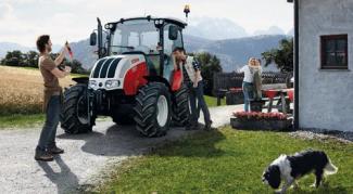 वाहन कॉम्पैक्ट यूटिलिटी ट्रैक्टर Steyr 4065 Kompakt S Basis