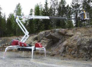 आर्टिकुलेटिंग बूम लिफ्ट क्रॉलर आर्टिकुलेटिंग बूम लिफ्ट Dino Lift Dino 185 XTC