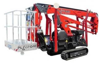 आर्टिकुलेटिंग बूम लिफ्ट क्रॉलर आर्टिकुलेटिंग बूम लिफ्ट Basket Spider 18.9 0E-Pro