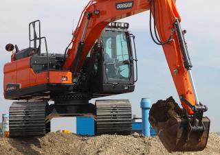 क्रॉलर एक्सकेवेटर Doosan DX160LC-5-HT