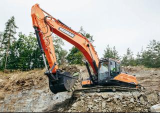 क्रॉलर एक्सकेवेटर Doosan DX380LC-7