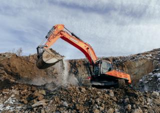 क्रॉलर एक्सकेवेटर Doosan DX490LC-7