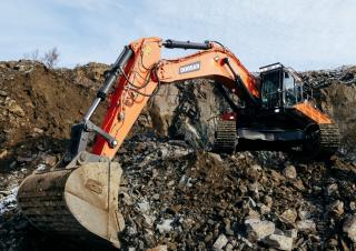 क्रॉलर एक्सकेवेटर Doosan DX490LC-7