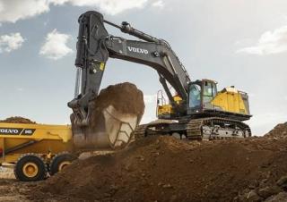 क्रॉलर एक्सकेवेटर Volvo EC950F