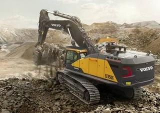 क्रॉलर एक्सकेवेटर Volvo EC950F