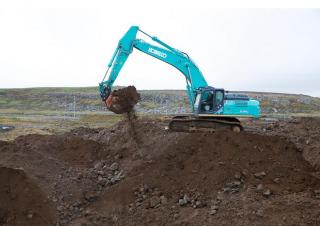 क्रॉलर एक्सकेवेटर Kobelco SK 350 LC 10E