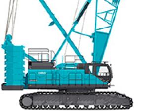 क्रॉलर क्रेन - लैटिस बूम Kobelco CKE2500G