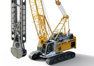 क्रॉलर क्रेन - लैटिस बूम Liebherr HS 8040 HD
