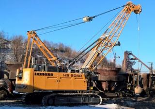 क्रॉलर क्रेन - लैटिस बूम Liebherr HS 8040 HD
