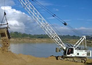 क्रॉलर क्रेन - लैटिस बूम Liebherr HS 8050 HD