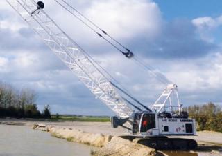 क्रॉलर क्रेन - लैटिस बूम Liebherr HS 8050 HD