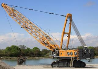 क्रॉलर क्रेन - लैटिस बूम Liebherr HS 8300