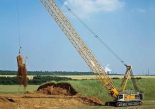क्रॉलर क्रेन - लैटिस बूम Liebherr HS 895 HD