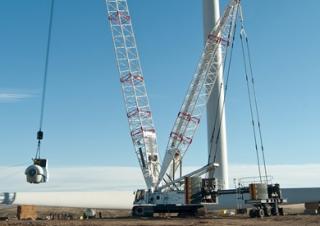 क्रॉलर क्रेन - लैटिस बूम Liebherr LR 1300 SX
