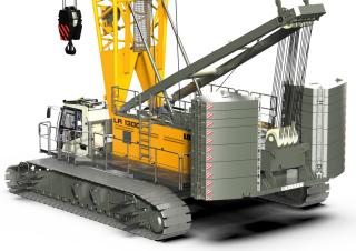 क्रॉलर क्रेन - लैटिस बूम Liebherr LR 1300.1 SX 