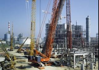 क्रॉलर क्रेन - लैटिस बूम Liebherr LR 1350/1