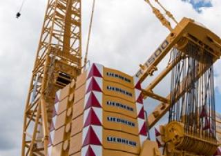 क्रॉलर क्रेन - लैटिस बूम Liebherr LR 1500