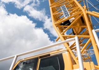 क्रॉलर क्रेन - लैटिस बूम Liebherr LR 1500