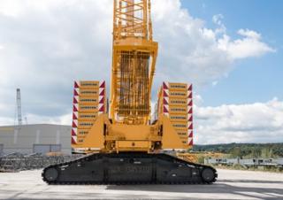 क्रॉलर क्रेन - लैटिस बूम Liebherr LR 1500