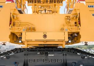 क्रॉलर क्रेन - लैटिस बूम Liebherr LR 1500