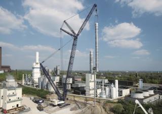 क्रॉलर क्रेन - लैटिस बूम Liebherr LR 1600/2