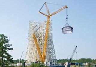 क्रॉलर क्रेन - लैटिस बूम Liebherr LR 1600/2