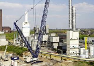 क्रॉलर क्रेन - लैटिस बूम Liebherr LR 1600/2