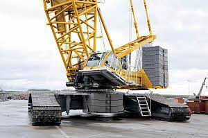 क्रॉलर क्रेन - लैटिस बूम Liebherr LR 1600/2