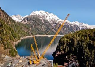 क्रॉलर क्रेन - लैटिस बूम Liebherr LR 1600/2