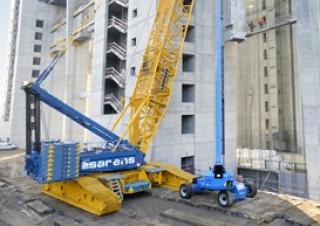 क्रॉलर क्रेन - लैटिस बूम Liebherr LR 1600/2