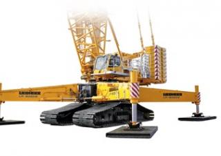 क्रॉलर क्रेन - लैटिस बूम Liebherr LR 1600/2-W