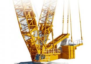 क्रॉलर क्रेन - लैटिस बूम Liebherr LR 1750/2