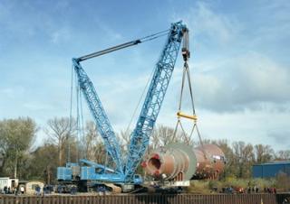 क्रॉलर क्रेन - लैटिस बूम Liebherr LR 1750/2