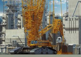 क्रॉलर क्रेन - लैटिस बूम Liebherr LR 1800-1.0
