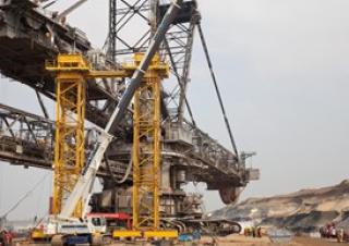 क्रॉलर क्रेन - टेलीस्कोपिक बूम Liebherr LTR 1100