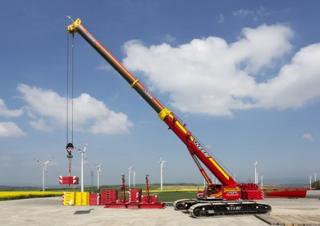 क्रॉलर क्रेन - टेलीस्कोपिक बूम Liebherr LTR 1220