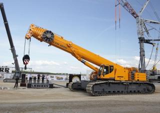 क्रॉलर क्रेन - टेलीस्कोपिक बूम Liebherr LTR 1220