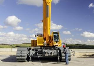 क्रॉलर क्रेन - टेलीस्कोपिक बूम Liebherr LTR 1220