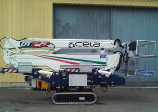 टेलीस्कोपिक बूम लिफ्ट क्रॉलर टेलीस्कोपिक बूम लिफ्ट CELA DT22 Spyder