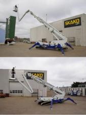 टेलीस्कोपिक बूम लिफ्ट क्रॉलर टेलीस्कोपिक बूम लिफ्ट Falcon Lifts FS 520 C 