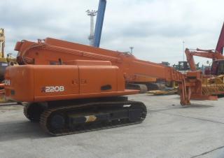 टेलीस्कोपिक बूम लिफ्ट क्रॉलर टेलीस्कोपिक बूम लिफ्ट Hitachi HX 220 B