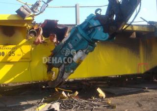 अटैचमेंट कंक्रीट क्रेशर Dehaco MS 40R