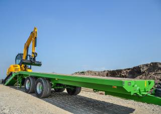 ट्रांसपोर्ट तकनीक लो बेड ट्रेलर Joskin WAGO-LOADER LTR8000D13