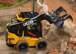 स्किड स्टीयर लोडर JCB 300