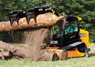 स्किड स्टीयर लोडर JCB 300T