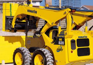 स्किड स्टीयर लोडर Komatsu SK820-5E0