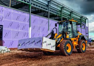 व्हील लोडर JCB 411 HT