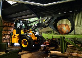 व्हील लोडर JCB 417 HT