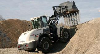 व्हील लोडर Terex TL 210