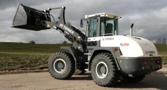 व्हील लोडर Terex TL 210